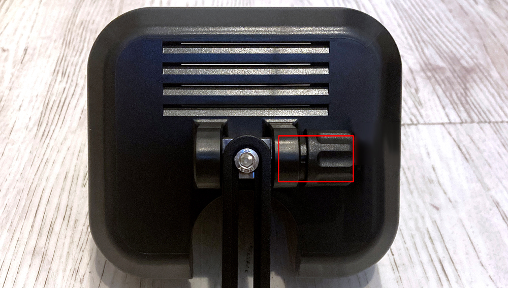 強化スプリング取り付け位置