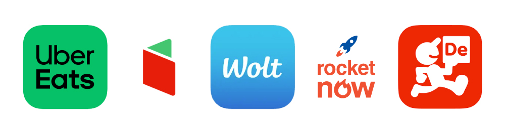 フードデリバリーを注文してみる