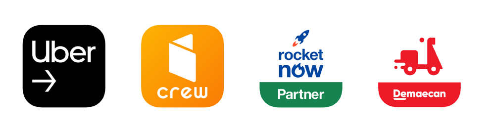 招待コードを使って配達する