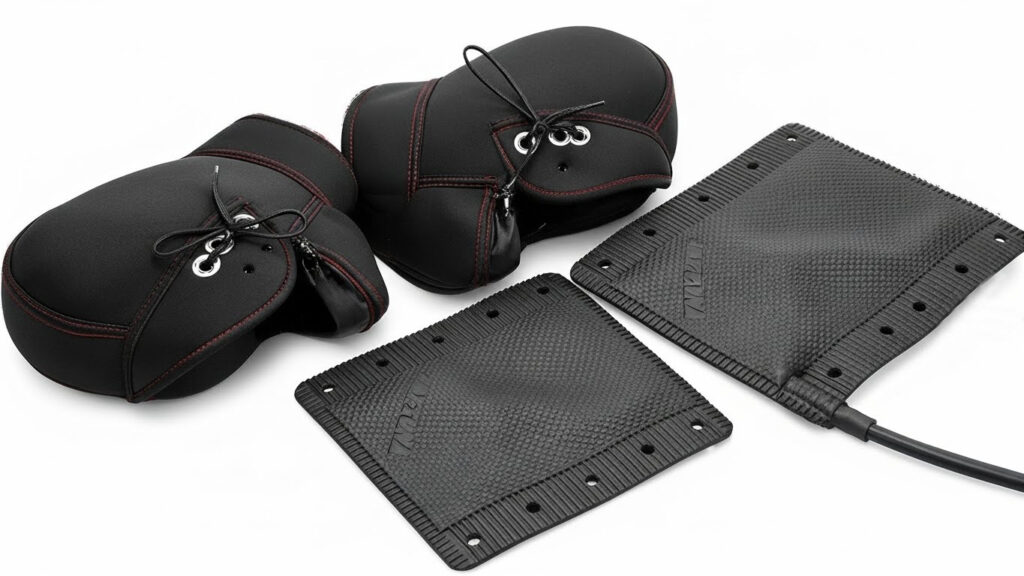 ハンドルカバーとグリップヒーターの組み合わせ